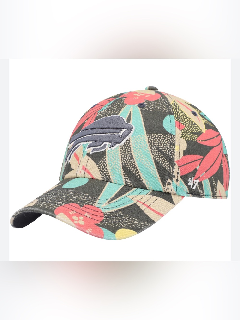 Buffalo Bills Women's '47 Plumeria Clean Up Adjustable Hat